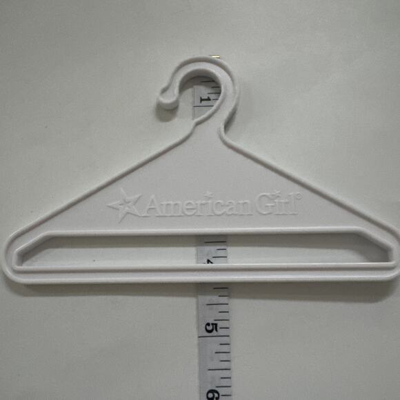 Lot of 13 American Girl Doll White Plastic Clothes Hangers Doll Accessories - Picture 6 of 6